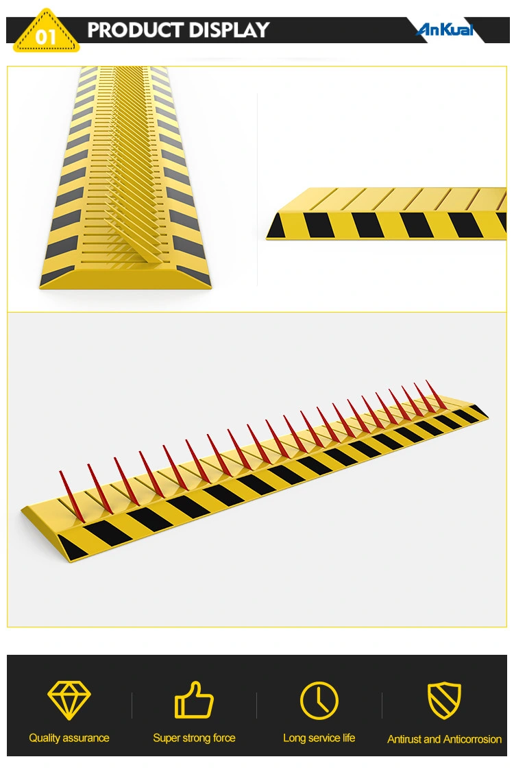 Waterproof Traffic Spikes Road Barrier 4 Meters Length Tire Killer with Remote Control