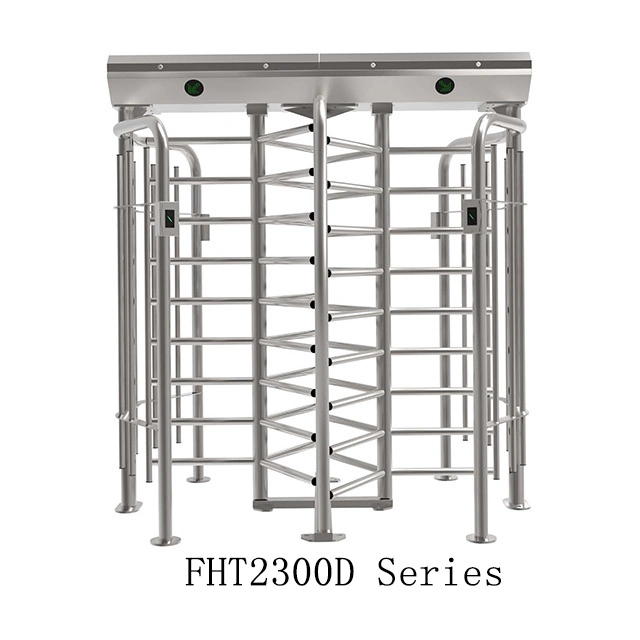 Su304 Dual Passage Full Height Rotation Turnstile Barrier Gate (FHT2311D)