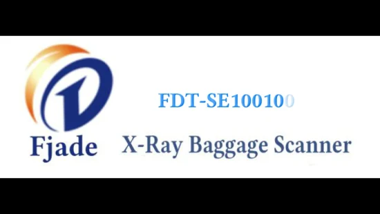 Der Röntgen-Gepäckscanner Fdt-Se100100 verfügt über eine automatische Erkennung gefährlicher Flüssigkeiten
